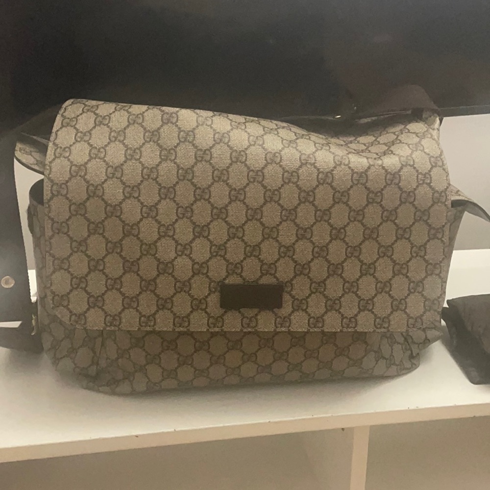 Gucci diaper bag